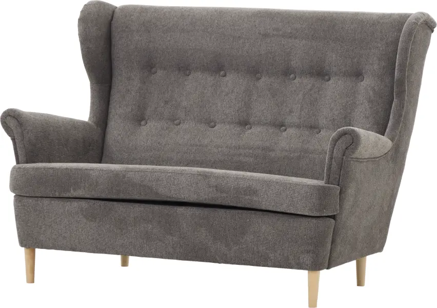 Sofa 2-osobowa Werina (rojal grafit)