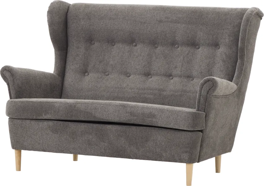 Sofa 2-osobowa Werina (rojal grafit) 