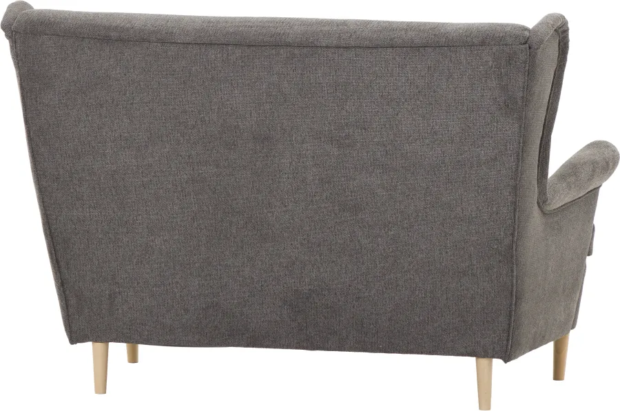 Sofa 2-osobowa Werina (rojal grafit)