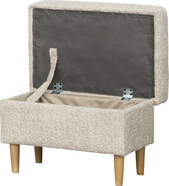 Puf Werina (boucle beż)