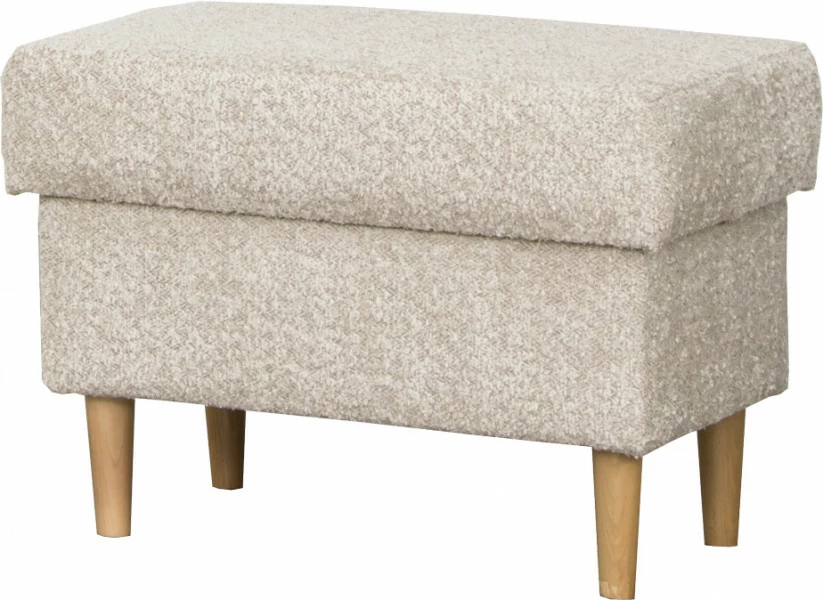 Puf Werina (boucle beż)