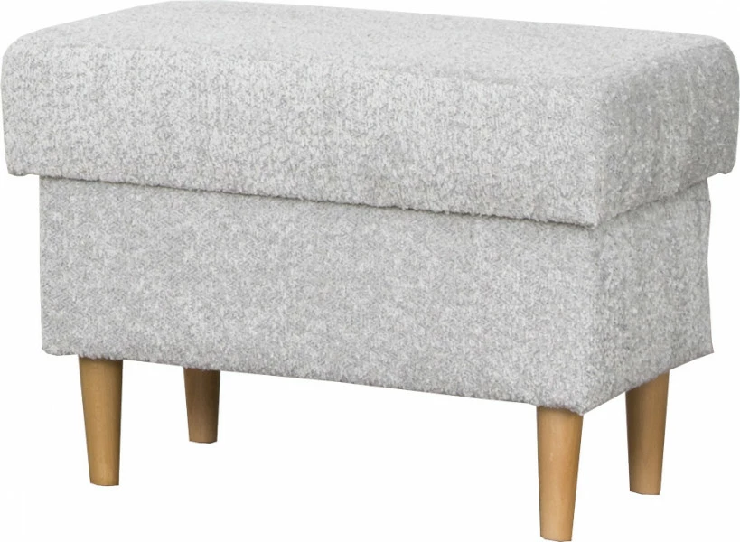 Puf Werina (boucle szary)