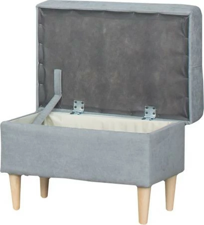 Puf Werina (diamentowy szary)