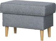 Puf Werina (gustimo szary) 