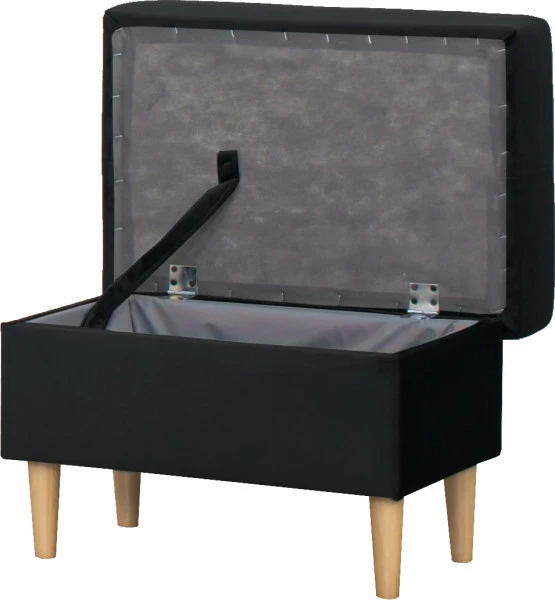 Puf Werina (plusz czarny)