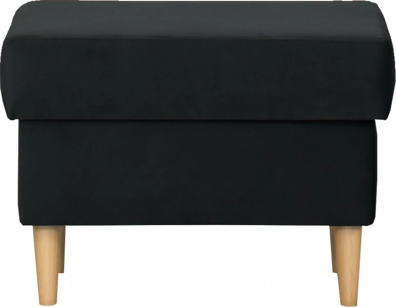 Puf Werina (plusz czarny)