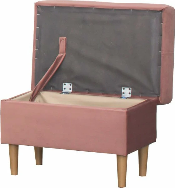 Puf Werina (plusz brudny róż)