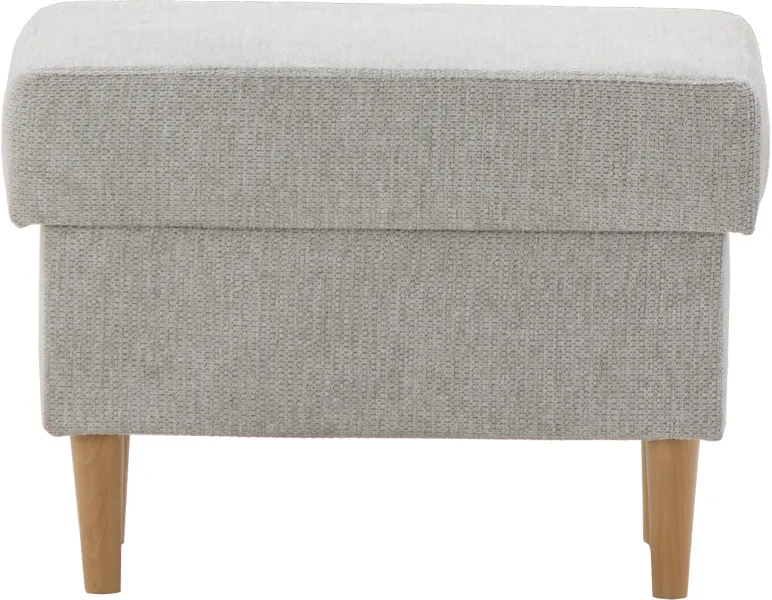 Puf Werina (rojal jasny szary)