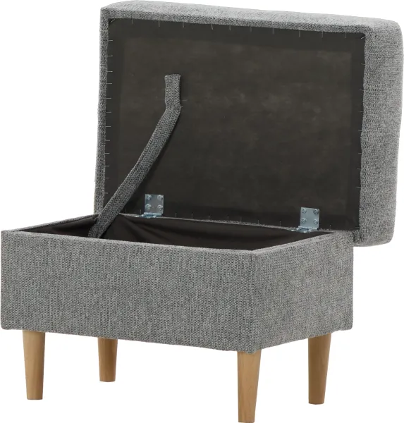 Puf Werina (rojal szary)