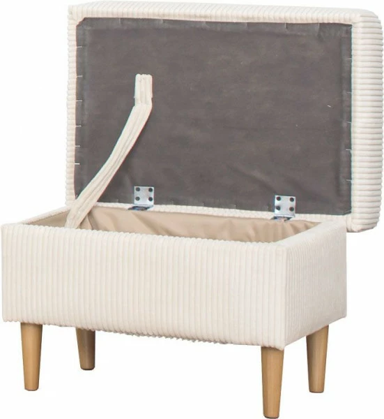 Puf Werina (sztruks beż) 