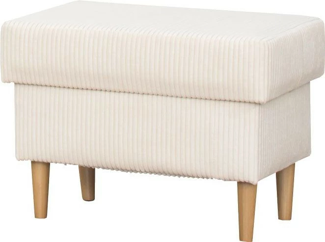 Puf Werina (sztruks beż) 