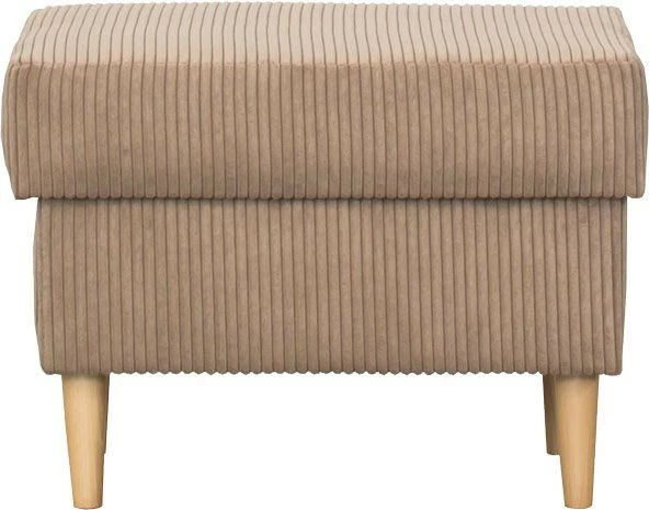 Puf Werina (sztruks brąz)