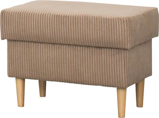 Puf Werina (sztruks brąz)