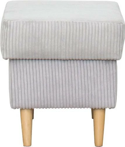 Puf Werina (sztruks szary)