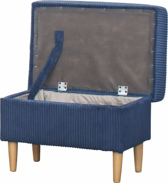 Puf Werina (sztruks granat) 