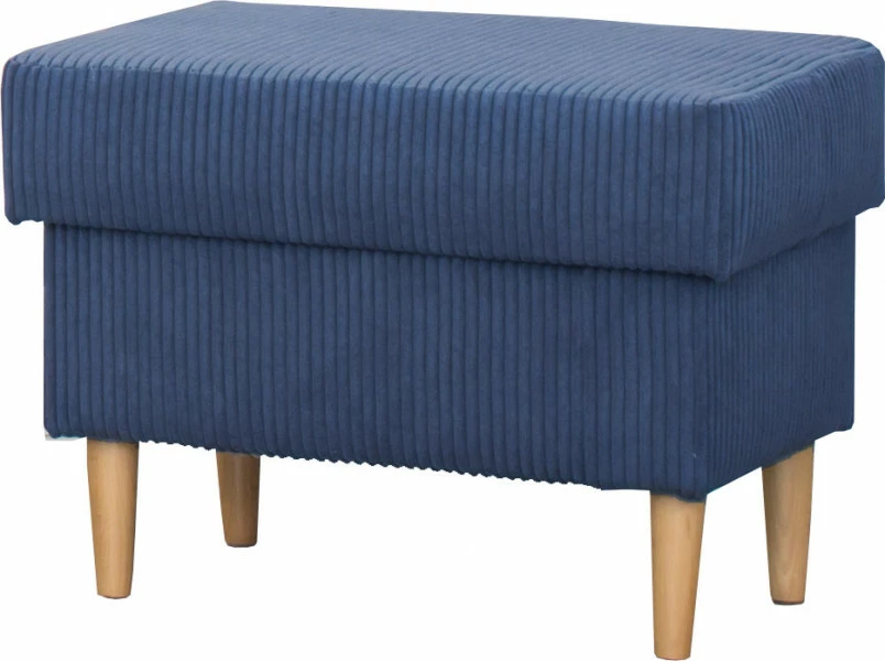 Puf Werina (sztruks granat)