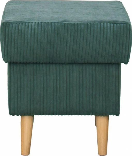 Puf Werina (sztruks zielony)