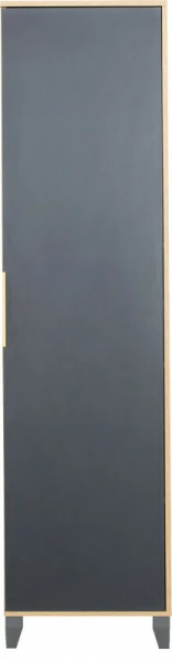 Półszafa uniwersalna (prawa/lewa) Floryda (grafit/dąb Soma ciemny) 