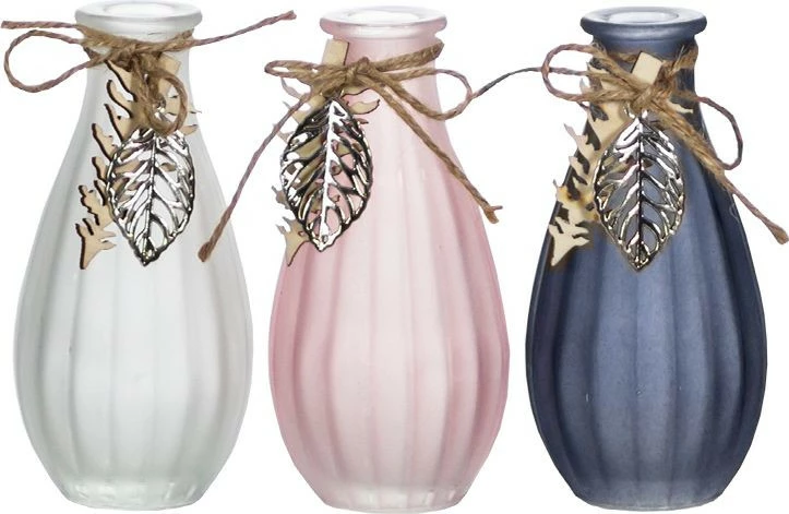 Zestaw (3szt.) ozdobnych wazonów Tasso 1 