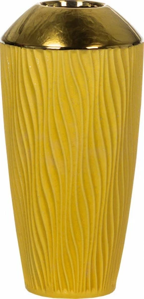 Wazon ceramiczny Konti 28 (złoty/miód)