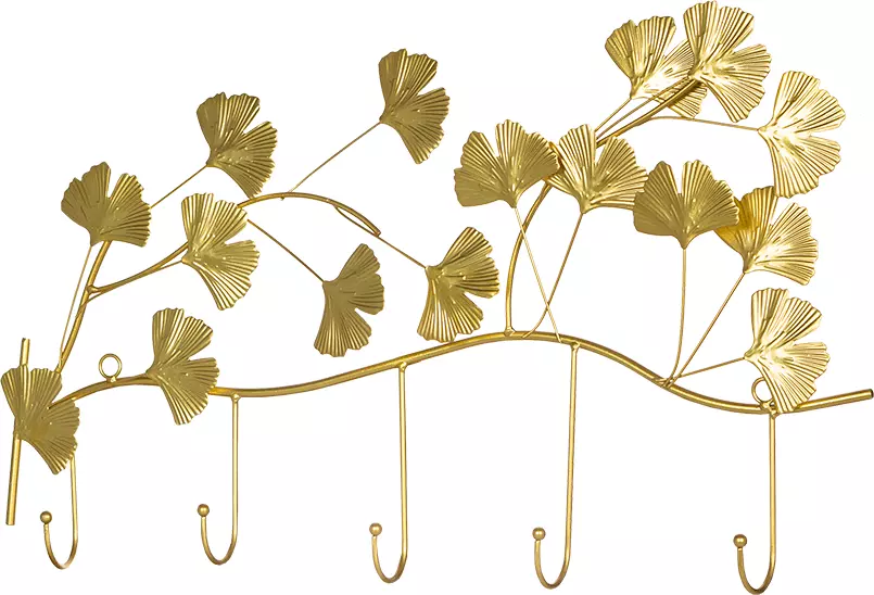 Wieszak Ravia 2 (złoty)