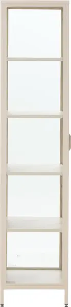 Witryna metalowa 2 drzwiowa Groovi 3 (beż)