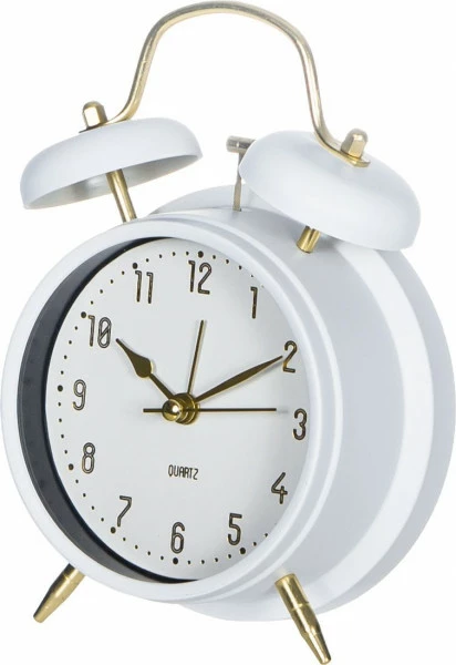 Zegar (budzik) Naturos 8 (biały) 