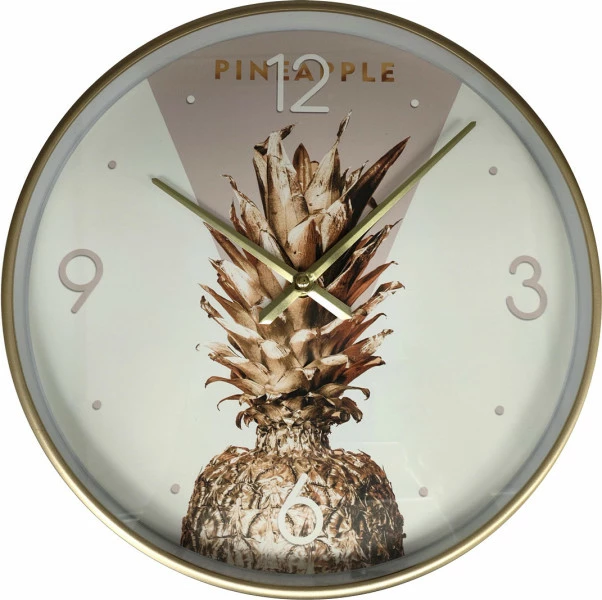 Zegar ścienny Happy Time 40 (beż/biały)