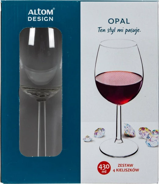 Zestaw kieliszków Opal (4szt.)