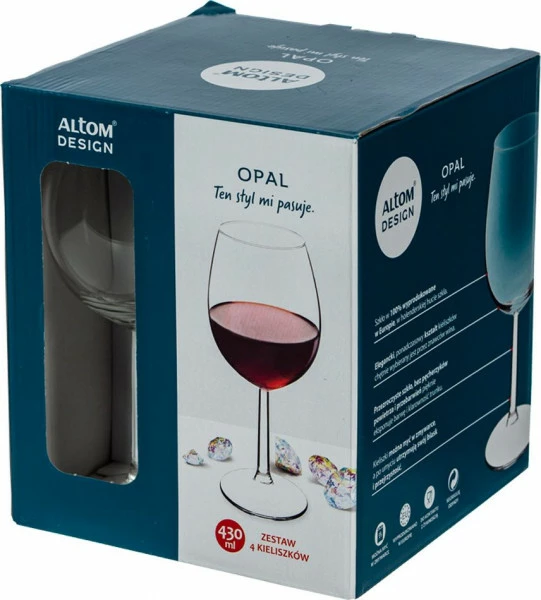 Zestaw kieliszków Opal (4szt.)