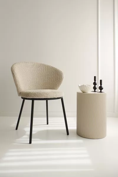 Krzesło Larmes 31 (boucle beżowy) 