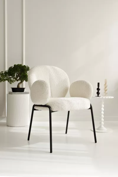 Krzesło Softis 32 (boucle kremowy)