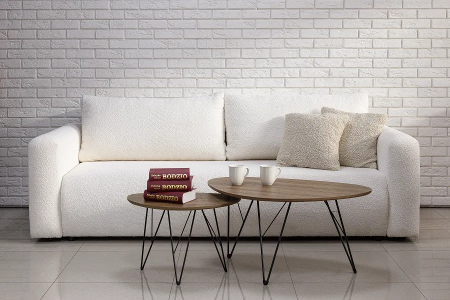 Zestaw dwóch stolików Sieno (orzech)