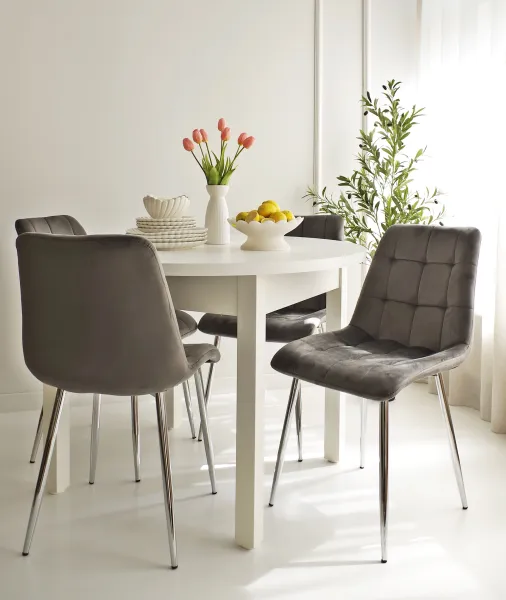 Krzesło Silvero 20 (szary)