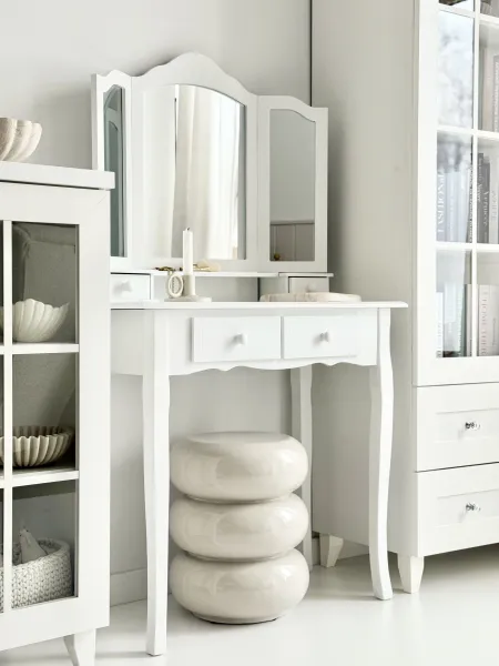 Stolik kawowy Glossiq 41 (beż)