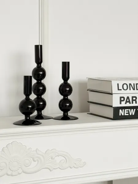 Świecznik szklany duży Soho 51