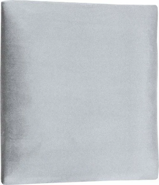 Panel tapicerowany (dekoracyjny) 40x40cm (Plusz srebrzysty)