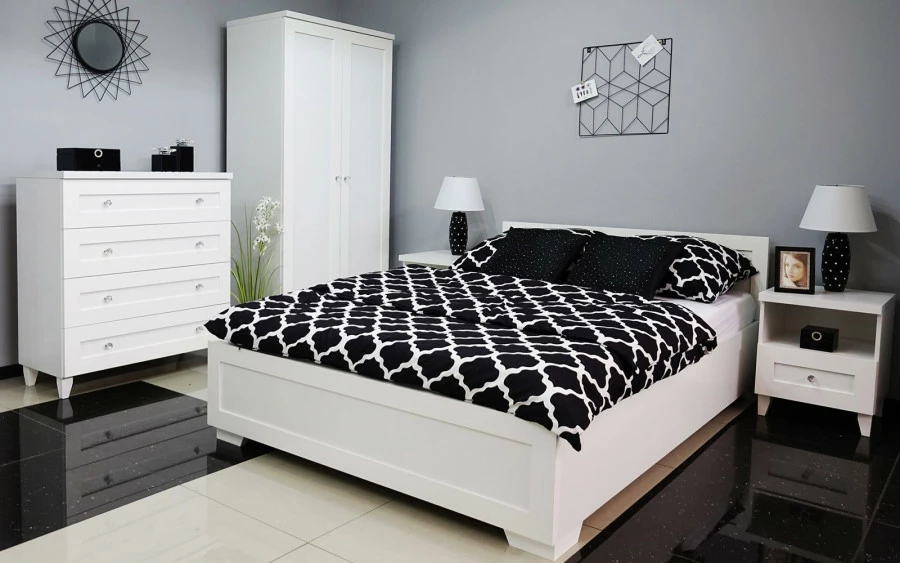 Materac bonellowy 160x200 biały