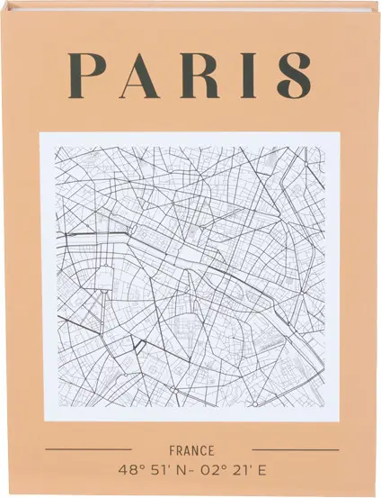 Książka dekoracyjna City Books 4 Paris