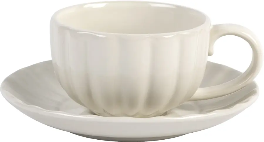 Filiżanka+spodek Lotus 29 (beżowy)