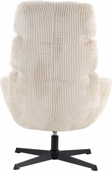 Fotel wypoczynkowy, obrotowy Prince (beżowy)