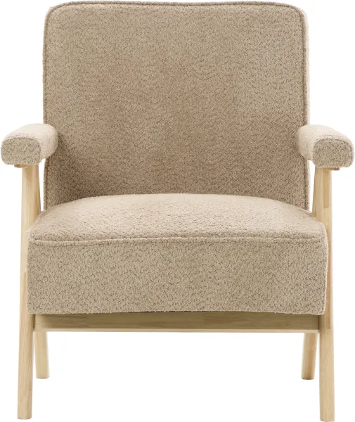 Fotel Vintage 25 (boucle cappuccino) 