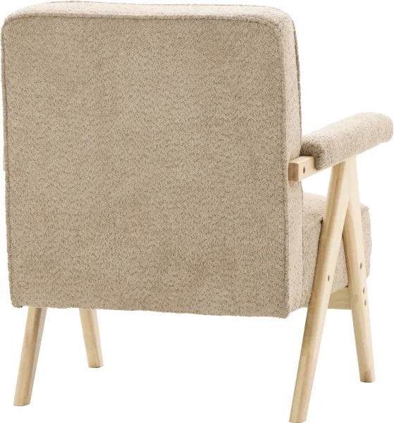 Fotel Vintage 25 (boucle cappuccino) 