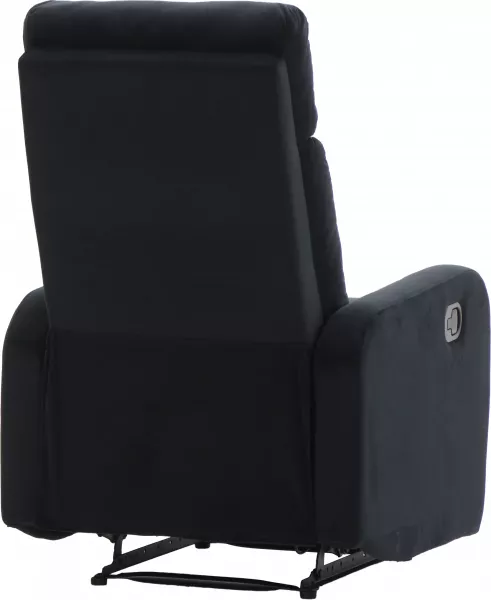 Fotel Gerona z funkcją relax (czarny) 