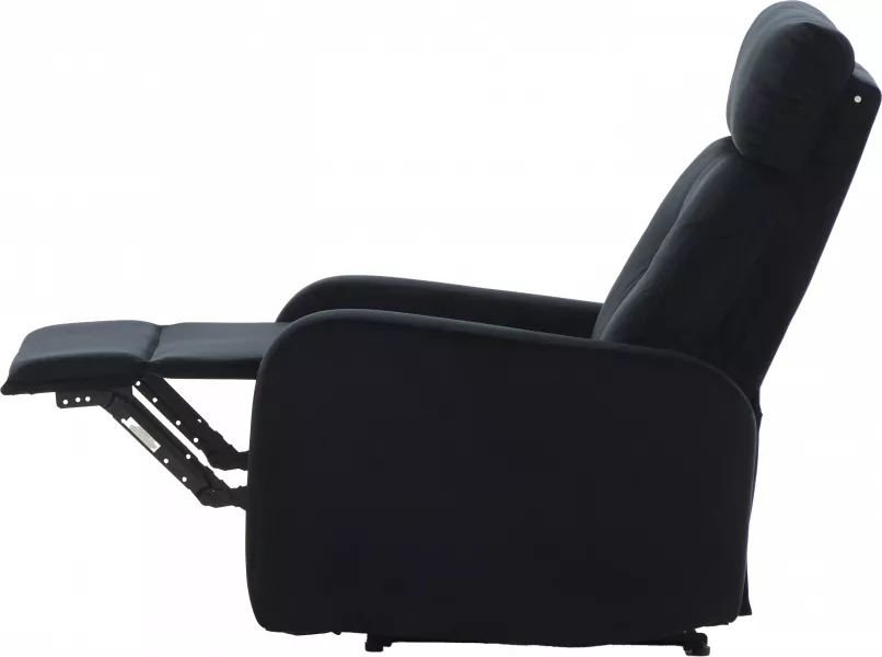 Fotel Gerona z funkcją relax (czarny)