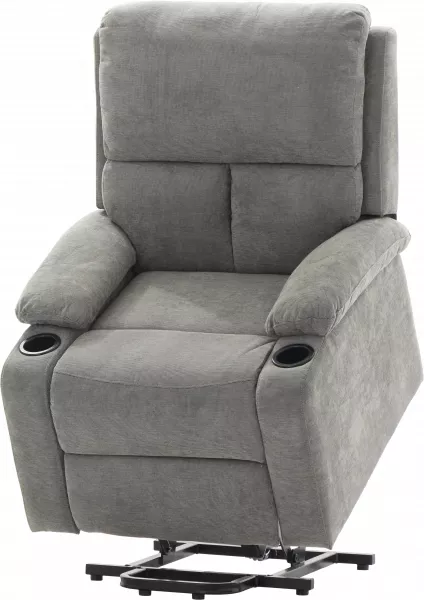 Fotel elektryczny relax z funkcją ułatwiania wstawania Calio 27 (grafit)