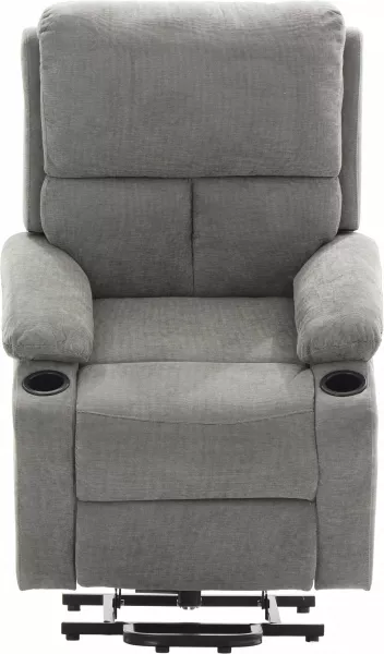 Fotel elektryczny relax z funkcją ułatwiania wstawania Calio 27 (grafit)