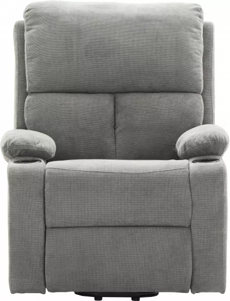 Fotel elektryczny relax z funkcją ułatwiania wstawania Calio 27 (grafit)