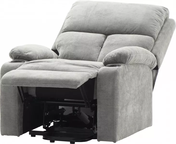 Fotel elektryczny relax z funkcją ułatwiania wstawania Calio 27 (grafit)