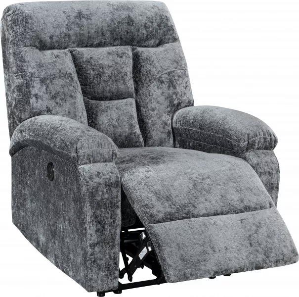 Fotel elektryczny z funkcją relax Gerona 21 (jasnoszary) 